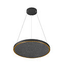 SLV felt plate ONE 80 / ONE CUBE - ACOUSTICS INLAY round, mechanical, grey
