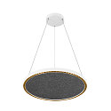 SLV felt plate ONE 80 / ONE CUBE - ACOUSTICS INLAY round, mechanical, grey
