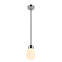 SLV Pendelarmatuur VARYT E14 IP20, chroom