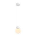 SLV Pendelarmatuur VARYT E14 IP20, wit