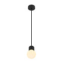 SLV Pendelarmatuur VARYT E14 IP20, zwart