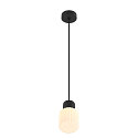 SLV Pendelarmatuur VARYT E14 IP20, zwart