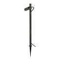 SLV Armatuur met grondpen HELIA SLIM POLE SINGLE IP65, zwart