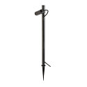 SLV Armatuur met grondpen HELIA SLIM POLE SINGLE IP65, zwart