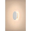 SLV outdoor wall luminaire D-RING S PHASE IP65, white dimmable