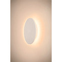 SLV outdoor wall luminaire D-RING M PHASE IP65, white dimmable