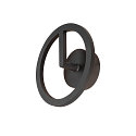 outdoor wall luminaire Q-RING PHASE without sensor, dimmable IP65, black dimmable