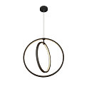SLV pendant luminaire ONE VERTICAL PD IP20, black dimmable