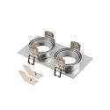 SLV ring NEW TRIA� 155 2 flames, built-in version, aluminium