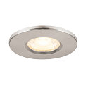 SLV Afdekking UNIVERSAL DOWNLIGHT IP65 rond, stijf, gesloten, luchtdicht, chroom
