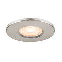 SLV Afdekking UNIVERSAL DOWNLIGHT IP65 rond, stijf, gesloten, luchtdicht, chroom