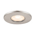 SLV Afdekking UNIVERSAL DOWNLIGHT IP65 rond, stijf, gesloten, luchtdicht, chroom