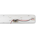 SLV Armatuur voor vochtige ruimten WATERPROOF V 600 ON-OFF CCT Switch, schakelbaar, multipower, bekabeld IP66, grijs 