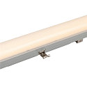 SLV Armatuur voor vochtige ruimten WATERPROOF V 600 ON-OFF CCT Switch, schakelbaar, multipower, bekabeld IP66, grijs 