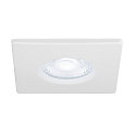SLV cover UNIVERSAL DOWNLIGHT IP65 square, rigid, closed, airtight, white