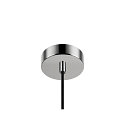 SLV Pendelarmatuur VARYT zonder lampenkap E14 IP20, dimbaar