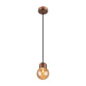 SLV Pendelarmatuur VARYT zonder lampenkap E14 IP20, dimbaar
