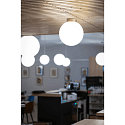 SLV ceiling luminaire SUN 20 round E27 IP20, gold dimmable