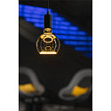 Segula filament lamp FLOATING GLOBE 125 - SMOKEY BLACK- PHASE G125 matt E27 6W 220lm 1900K 330� dimmable