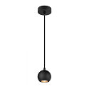 pendant luminaire LIGHT EYE� 90 GU10 IP20, black dimmable