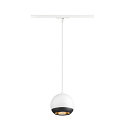 SLV 1-fase pendelarmatuur LIGHT EYE� 150 GU10 IP20, wit dimbaar