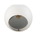 SLV 3-fase pendelarmatuur LIGHT EYE� 150 down, baalvormig GU10 IP20, wit mat dimbaar