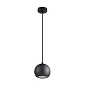 SLV pendant luminaire LIGHT EYE� 150 GU10 IP20, black dimmable