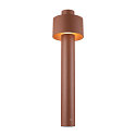 Staande armatuur voor buiten PHOTONI CYL POLE 75 cilindrisch, slagvast E27 IP65, roest dimbaar