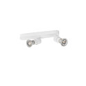 SLV wall and ceiling luminaire PURI 2.0 BASIC ASYM round, asymmetrical GU10 IP20, white dimmable