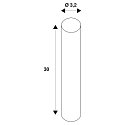 Segula LED lamp SOFT TUBE T300 - PHASE helder E27 8W 400lm 1900K 330� CRI 90-100 dimbaar