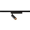 SLV 1-fase spot GRIP! S PHASE DTW draaibaar, voor BAP, Dim-To-Warm IP20, zwart dimbaar