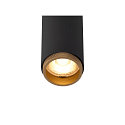 SLV Spotlight op rail GRIP! S 48V DALI DTW draaibaar, voor BAP, DALI aanstuurbaar, Dim-To-Warm IP20, zwart dimbaar