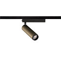 SLV 1-fase spot GRIP! M PHASE draaibaar, voor BAP IP20, brons dimbaar