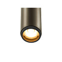 SLV Pendelarmatuur GRIP! S 48V DALI DTW voor BAP, DALI aanstuurbaar, Dim-To-Warm IP20, brons, mat dimbaar