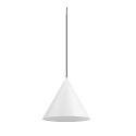 SLV Pendelarmatuur MAGICO 38 E27 IP20, wit mat dimbaar