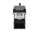 SLV ceiling recessed luminaire NEW TRIA� 155 GU10 2 flames, rotatable, square GU10 IP20, black dimmable