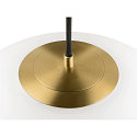 SLV Pendelarmatuur SUN 40 rond E27 IP20, goud dimbaar