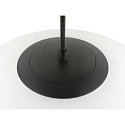 SLV Pendelarmatuur SUN 40 rond E27 IP20, zwart dimbaar
