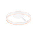 SLV Wand- en plafondarmatuur ONE PHASE �40CM up down, CCT Switch, ring vorm IP20, wit mat dimbaar