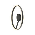 SLV Wand- en plafondarmatuur ONE PHASE � 60CM up down, CCT Switch, ring vorm IP20, zwart mat dimbaar