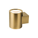 SLV wall luminaire OCULUS PHASE DTW UP/DOWN round, Dim-To-Warm, adjustable IP20, brushed brass dimmable