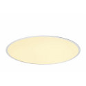SLV ceiling recessed luminaire MEDO� 60 FRAME rigid, for VDU workstation, with frame, CCT Switch, switchable IP20, white 