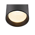SLV 3-fase armatuur TRACKSPOT V 18 36� instelbaar, schakelbaar IP20, zwart, gelakt 