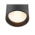 SLV 3-fase armatuur TRACKSPOT C 17 50� instelbaar, schakelbaar IP20, zwart, gelakt 