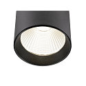 SLV 3-fase armatuur TRACKSPOT C 29 50� instelbaar, schakelbaar IP20, zwart, gelakt 