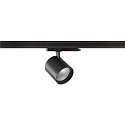SLV 3-fase armatuur TRACKSPOT C 29 50� instelbaar, schakelbaar IP20, zwart, gelakt 