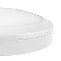 SLV Wand- en plafondarmatuur OUTDOOR BULKHEAD V 360 HF met sensor, CCT Switch, slagvast, schakelbaar IP65, wit, gelakt 