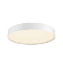 SLV Plafondarmatuur DECONA 42 CL rond, geschikt voor beeldschermwerkstations IP44, wit, gelakt dimbaar