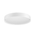 SLV Plafondarmatuur DECONA 42 CL rond, geschikt voor beeldschermwerkstations IP44, wit, gelakt dimbaar
