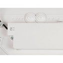 SLV Plafondarmatuur DECONA 30 CL rond, met sensor, geschikt voor beeldschermwerkstations IP44, wit, gelakt 